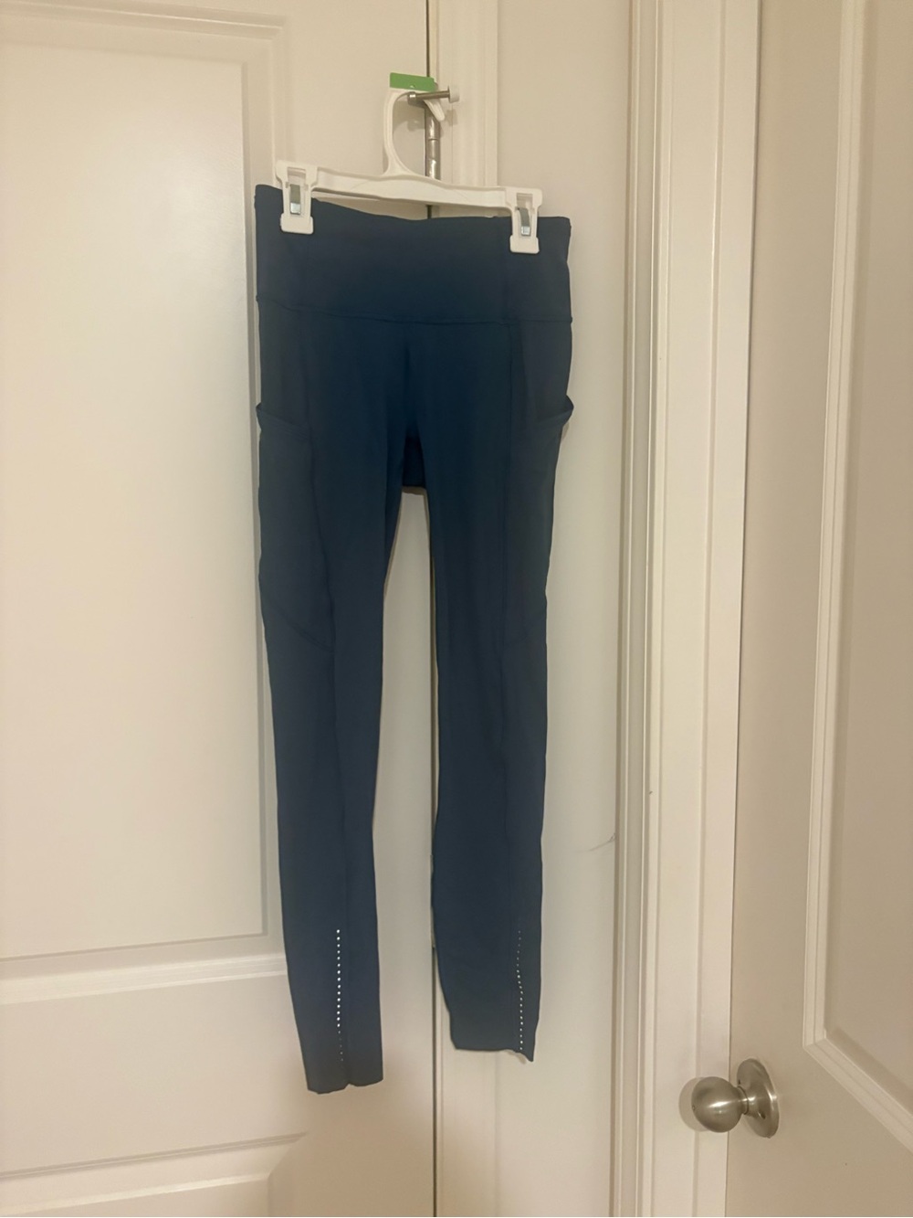 lululemon athletica Teal Leggings with Side Pockets